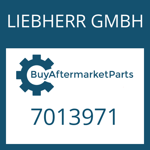 LIEBHERR GMBH 7013971 - Part