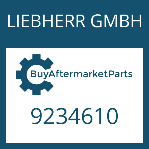 LIEBHERR GMBH 9234610 - Part