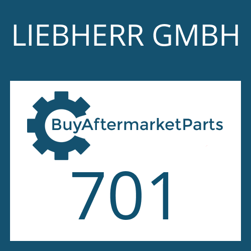 LIEBHERR GMBH 701 - Part