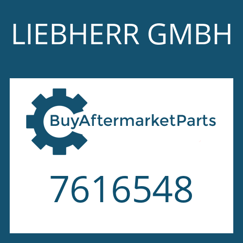 LIEBHERR GMBH 7616548 - Part