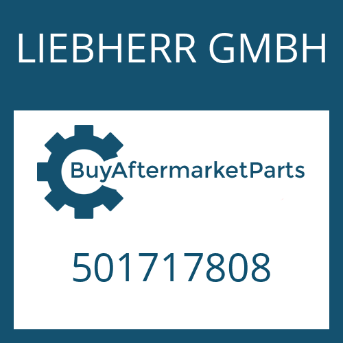 LIEBHERR GMBH 501717808 - SHAFT SEAL