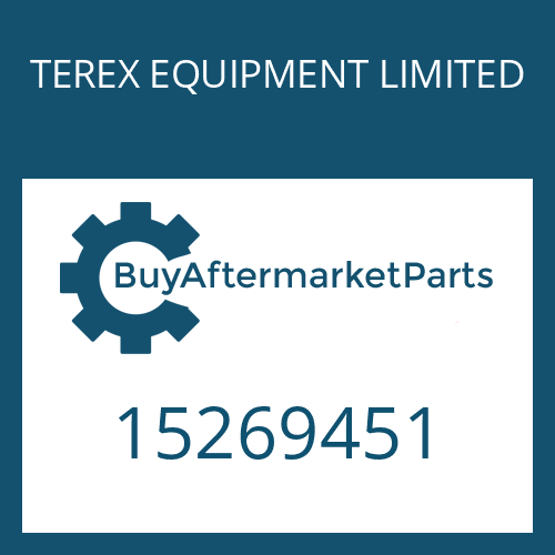 TEREX EQUIPMENT LIMITED 15269451 - O-RING