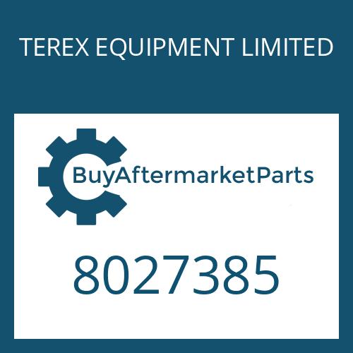 TEREX EQUIPMENT LIMITED 8027385 - TA.ROLLER BEARING