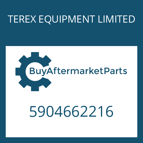 TEREX EQUIPMENT LIMITED 5904662216 - PLANET CARRIER