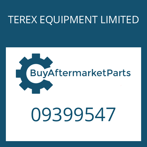 TEREX EQUIPMENT LIMITED 09399547 - Part