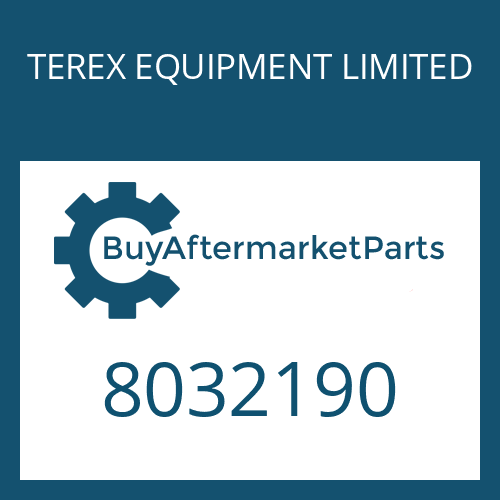 TEREX EQUIPMENT LIMITED 8032190 - STATOR