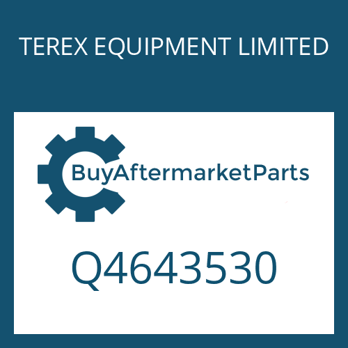 TEREX EQUIPMENT LIMITED Q4643530 - Part