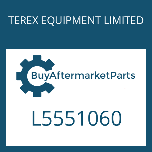 TEREX EQUIPMENT LIMITED L5551060 - Part