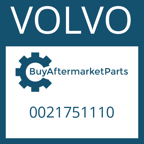 VOLVO 0021751110 - Part