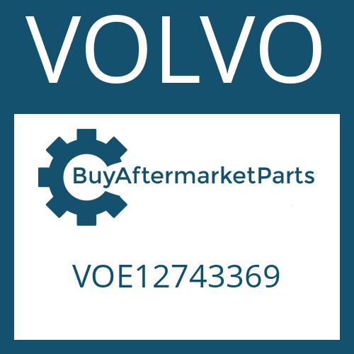 VOLVO VOE12743369 - TAPERED ROLLER BEARING for Heavy Equipment