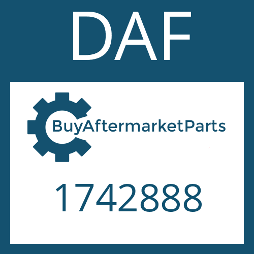 DAF 1742888 - Part