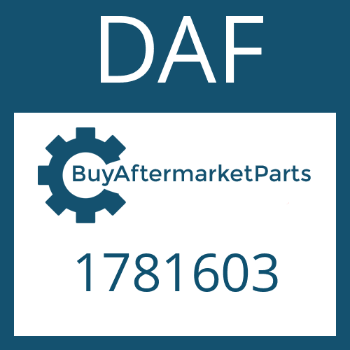 DAF 1781603 - Part