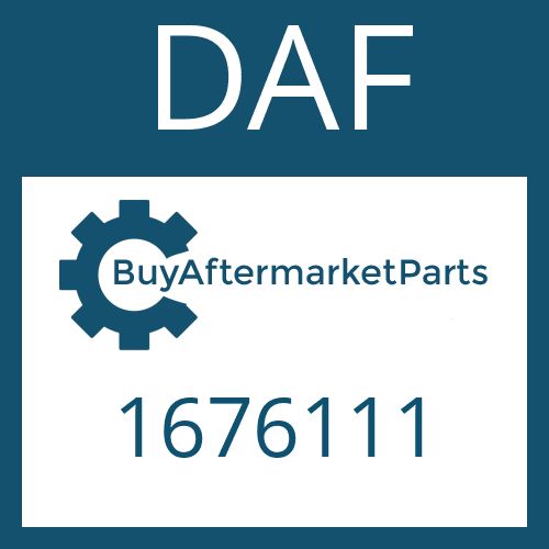 DAF 1676111 - VALVE