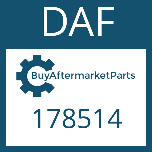 DAF 178514 - Part