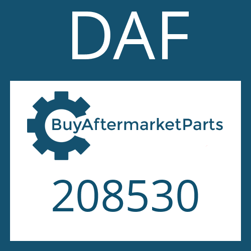 DAF 208530 - Part