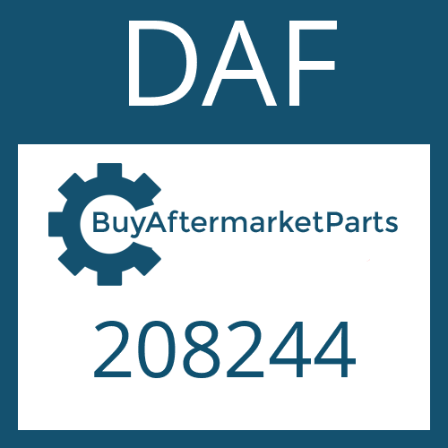 DAF 208244 - Part