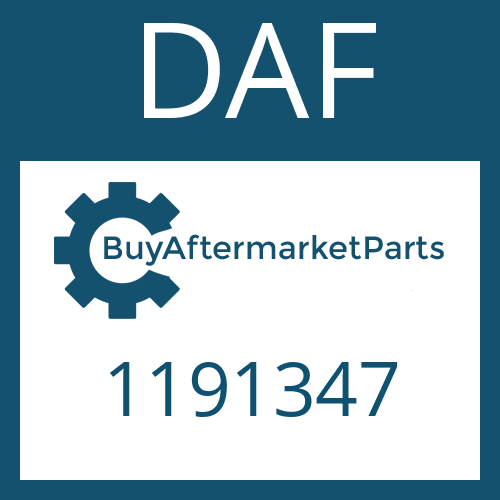 DAF 1191347 - HEXAGON SCREW