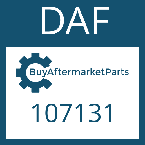 DAF 107131 - Part