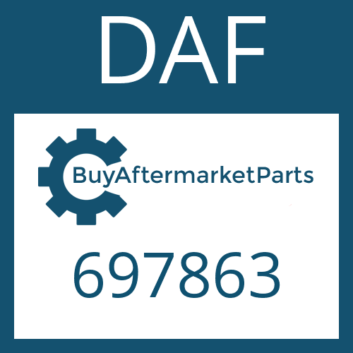 DAF 697863 - WASHER