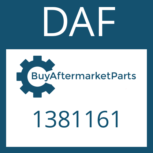 DAF 1381161 - SPLIT RING