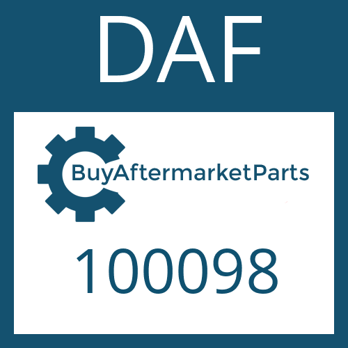 DAF 100098 - Part