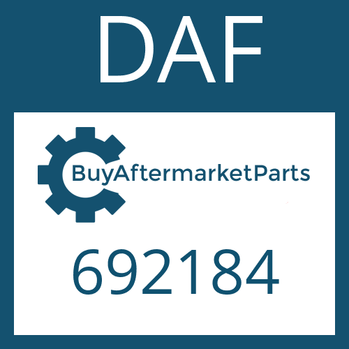 DAF 692184 - BALL BEARING