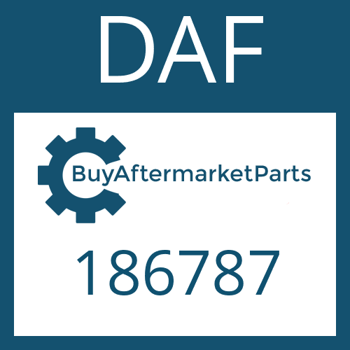 DAF 186787 - Part