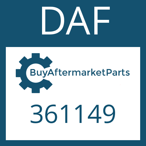 DAF 361149 - N 71/2 C for Heavy Equipment