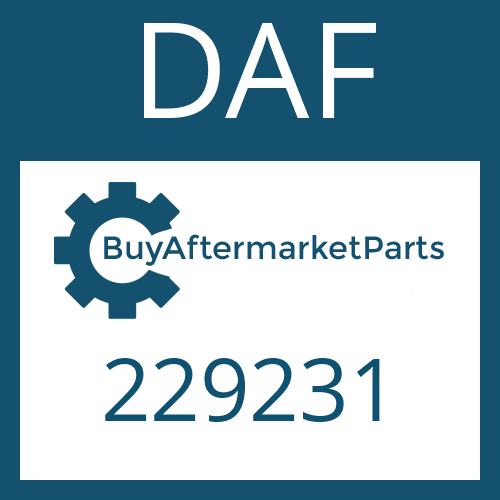 DAF 229231 - Part