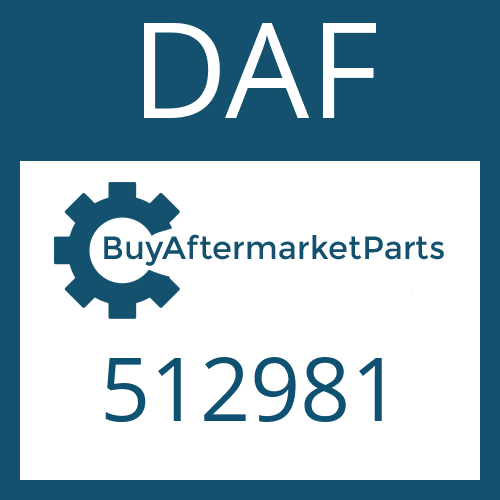 DAF 512981 - Part