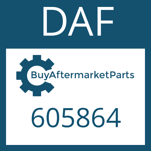 DAF 605864 - Part