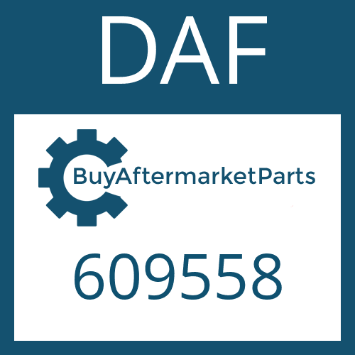 DAF 609558 - OUTPUT FLANGE