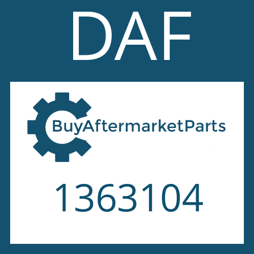 DAF 1363104 - Part