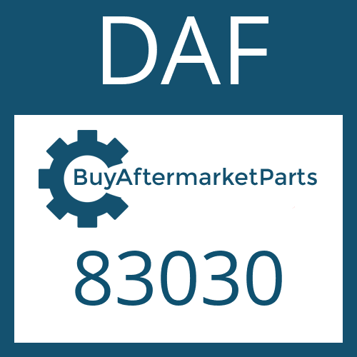 DAF 83030 - Part