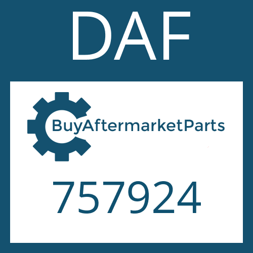 DAF 757924 - Part