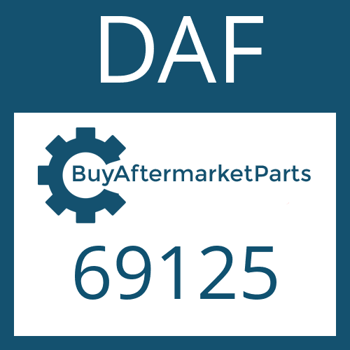 DAF 69125 - 5/2 WAY VALVE