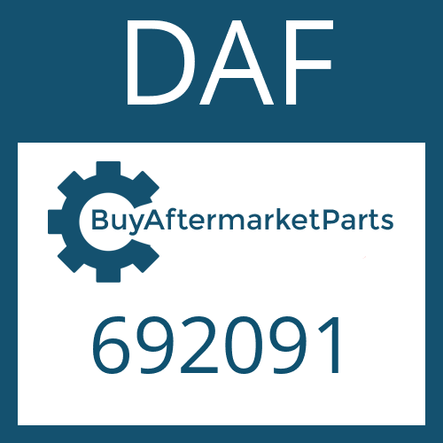 DAF 692091 - Part