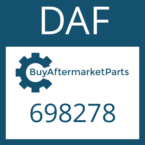 DAF 698278 - Part