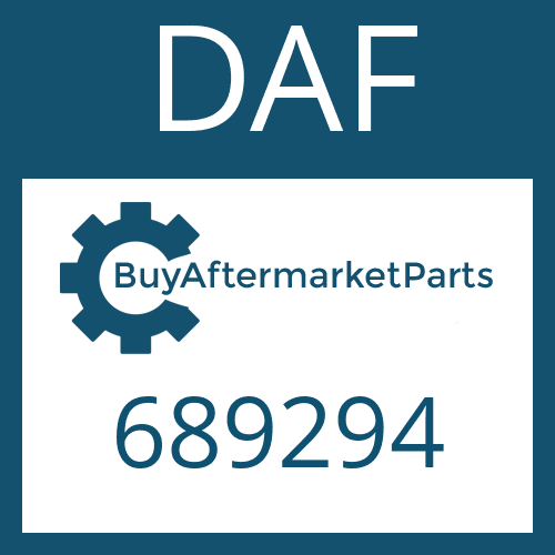 DAF 689294 - SPUR GEAR