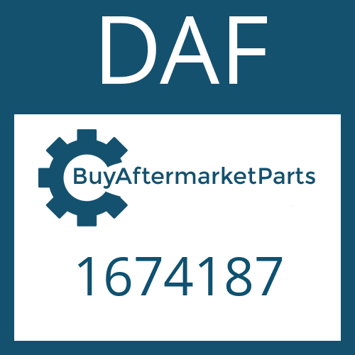 DAF 1674187 - DETENT PLUNGER