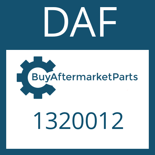 DAF 1320012 - Part