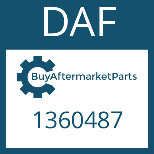 DAF 1360487 - Part