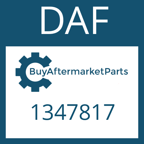 DAF 1347817 - Part