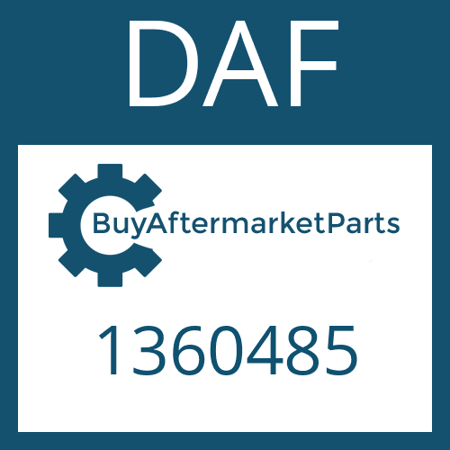 DAF 1360485 - Part