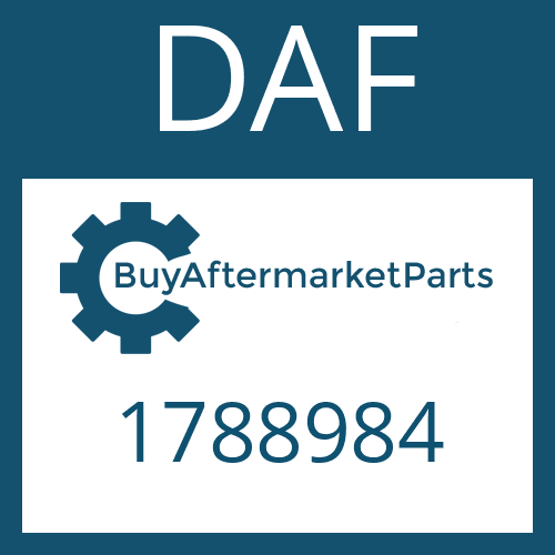 DAF 1788984 - RELEASE FORK