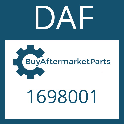 DAF 1698001 - THRUST RING for Heavy Equipment