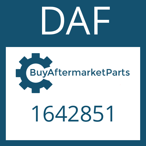 DAF 1642851 - Part