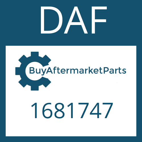 DAF 1681747 - Part