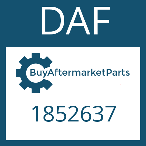 DAF 1852637 - Part