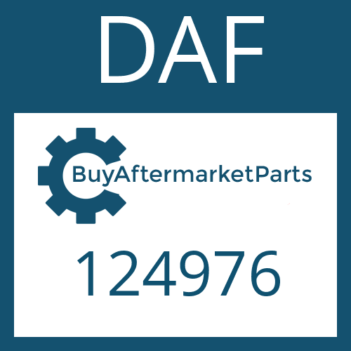 DAF 124976 - Part